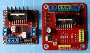 L298N dual h bridge dc motor driver comparison