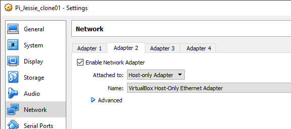 Virtual Machine Guest OS Network Adapter