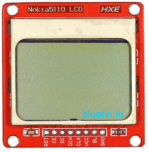 Nokia 5110 LCD Front View