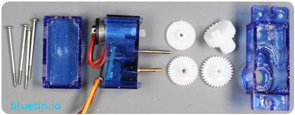 360 Degree Servo Motor Modding