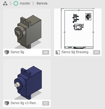 Servo Motor 3D Models