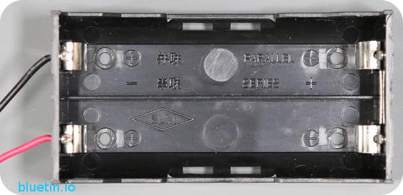 Two Cell Series 18650 Battery Holder