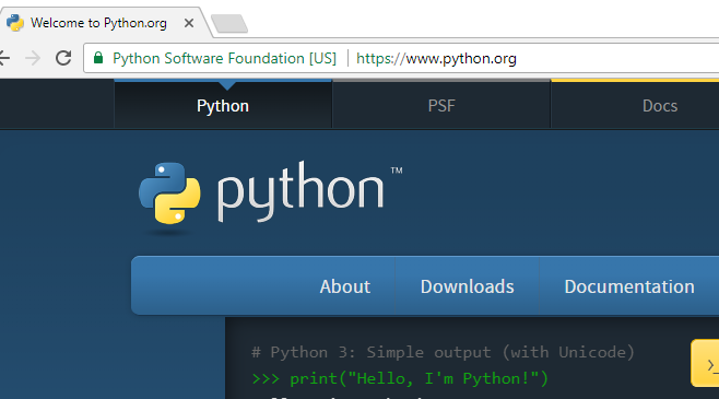 Download and Install Python