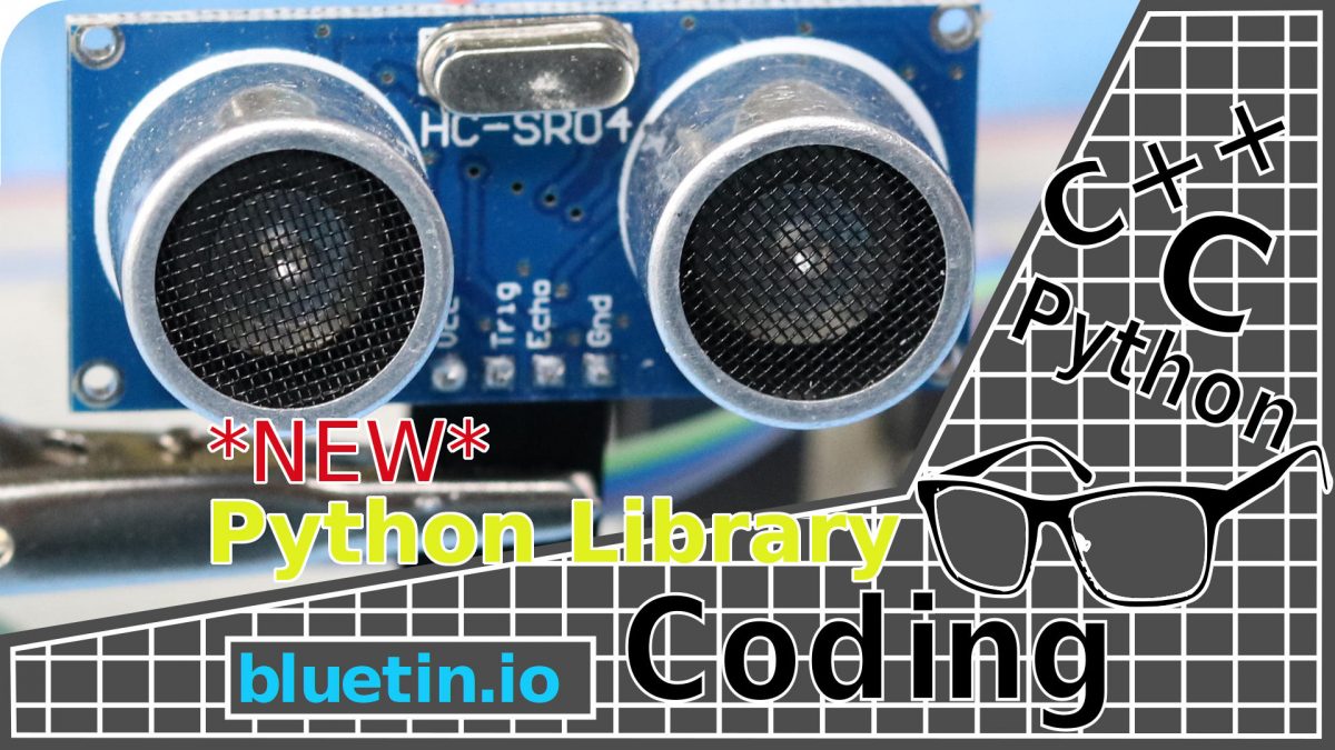 Ultrasonic HC-SR04 Sensor Python Library for Raspberry Pi GPIO