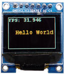 Scaled SSD1331 Colour Display Module