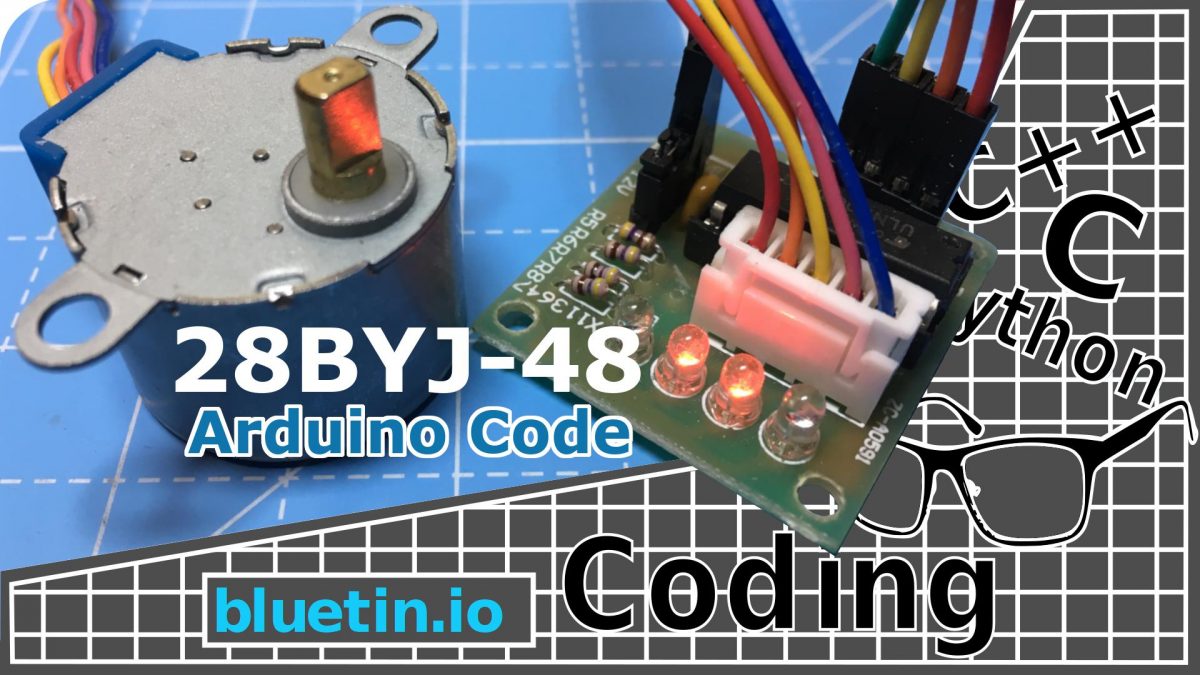 28BYJ-48 Stepper Motor With Driver Code For Arduino