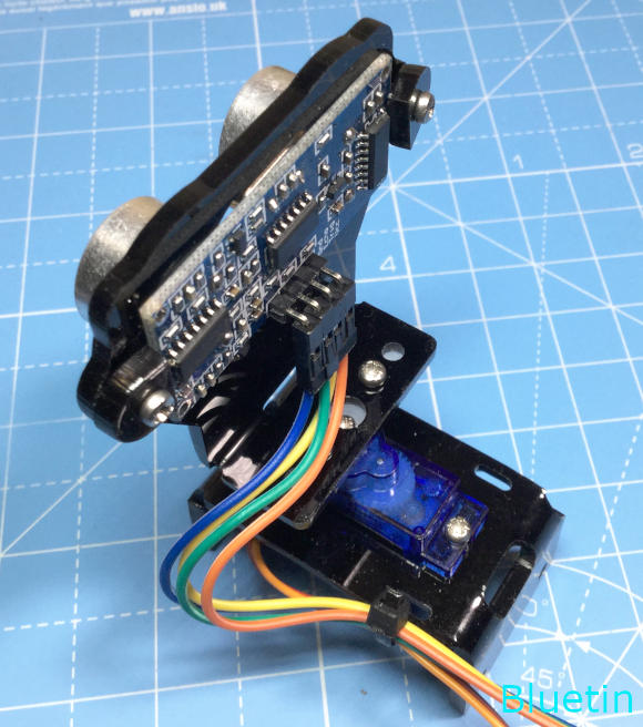 Connecting and securing wires on the sensor sweeper